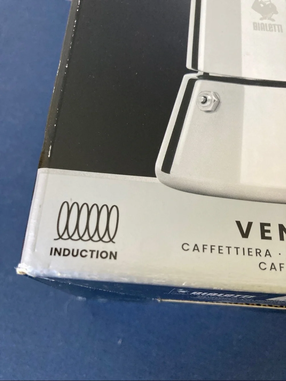 NIB Bialetti Venus 4 cup moka pot Stainless Steel Coffee Espresso Maker